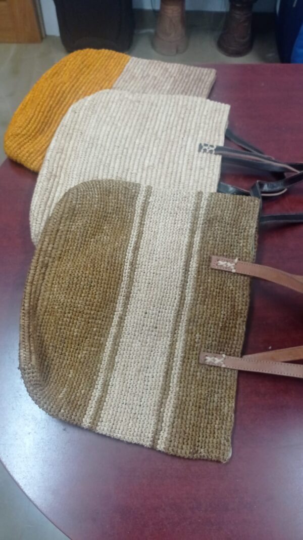 Bolso tonos marron natural