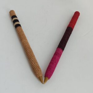 Cubrebolígrafo crochet