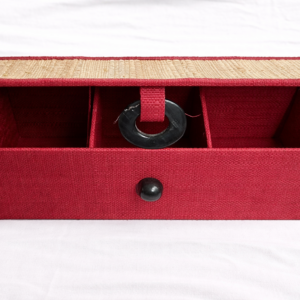 Caja de té rafia colores
